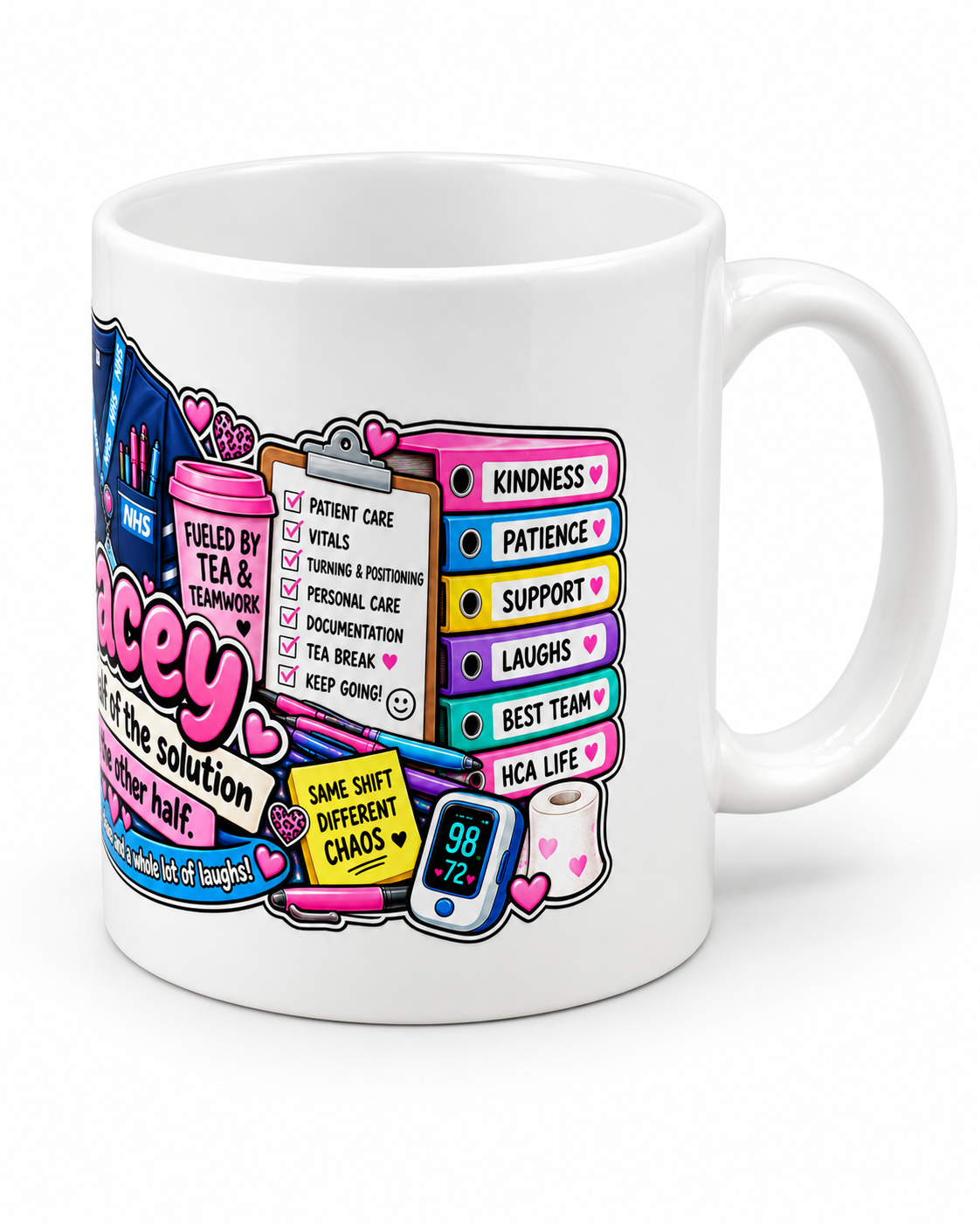 Example personalised ceramic photo mug by Synaps3D