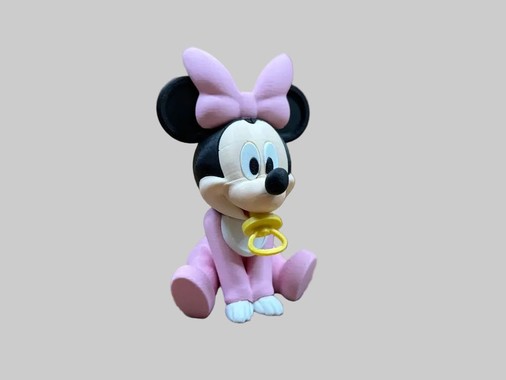 Baby Minnie – single baby figure in pink