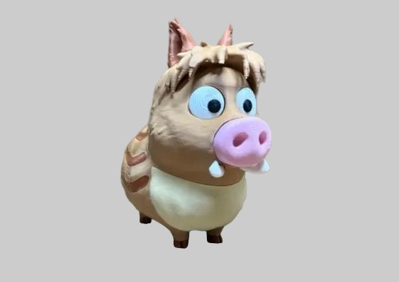 original reference photo of Wild Boar Piglet