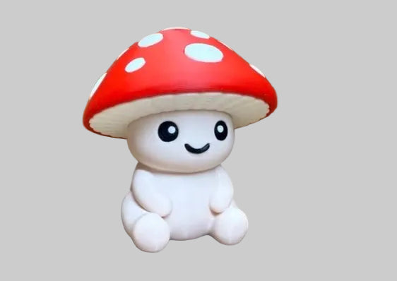 reference photograph of Kawaii Mushroom