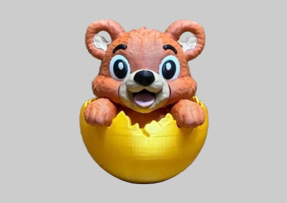 design reference – Bear in Yellow Egg