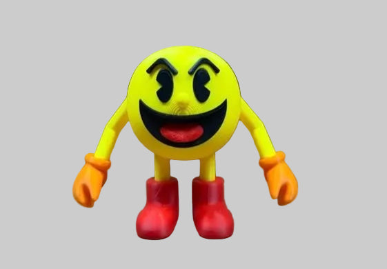 Pac-Man — 3D printed decorative character example